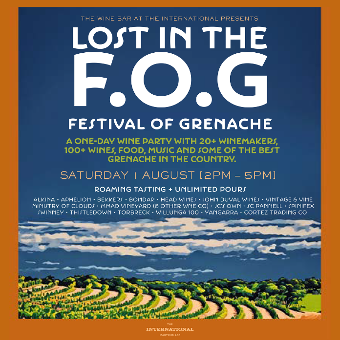 Lost in the F.O.G. (Festival Of Grenache)
